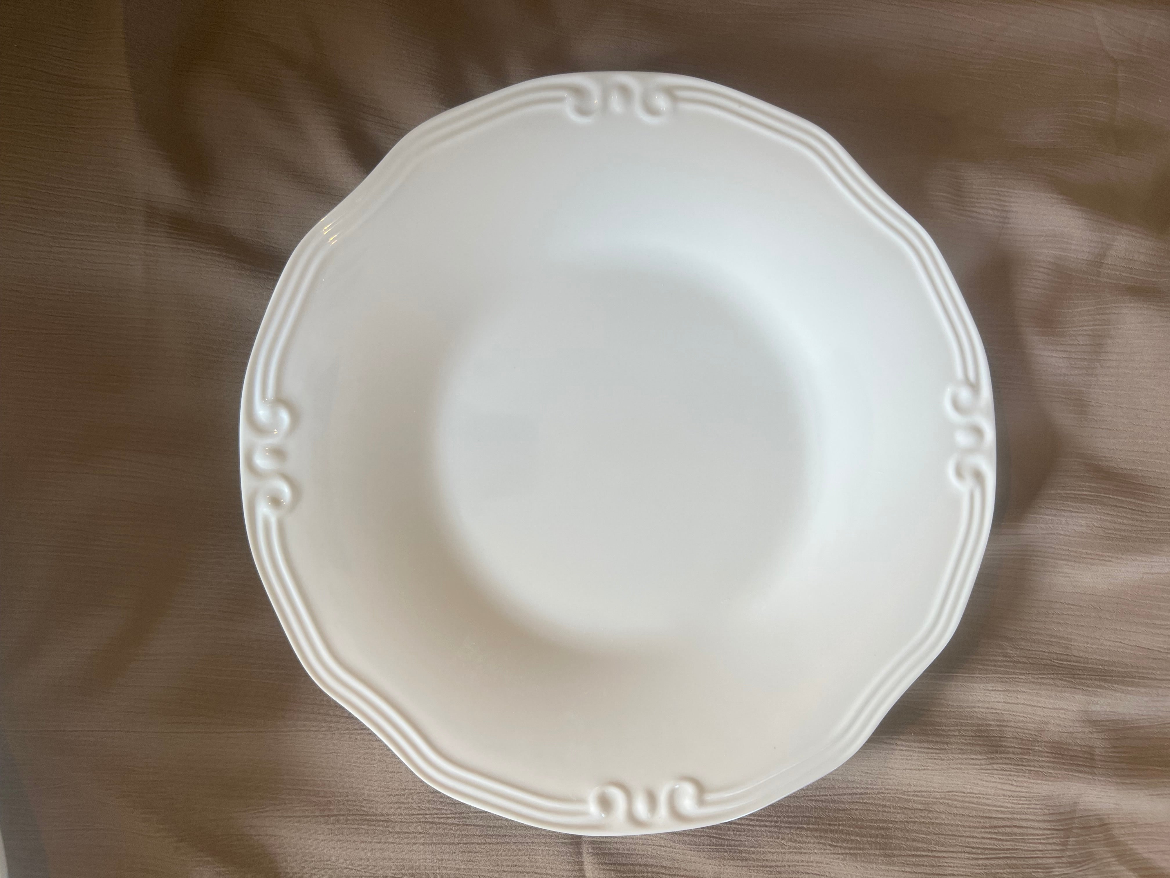 Off-white Florence Round Platter