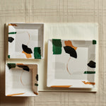 Brush Square 18pc dinnerware set