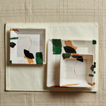 Brush Square 18pc dinnerware set