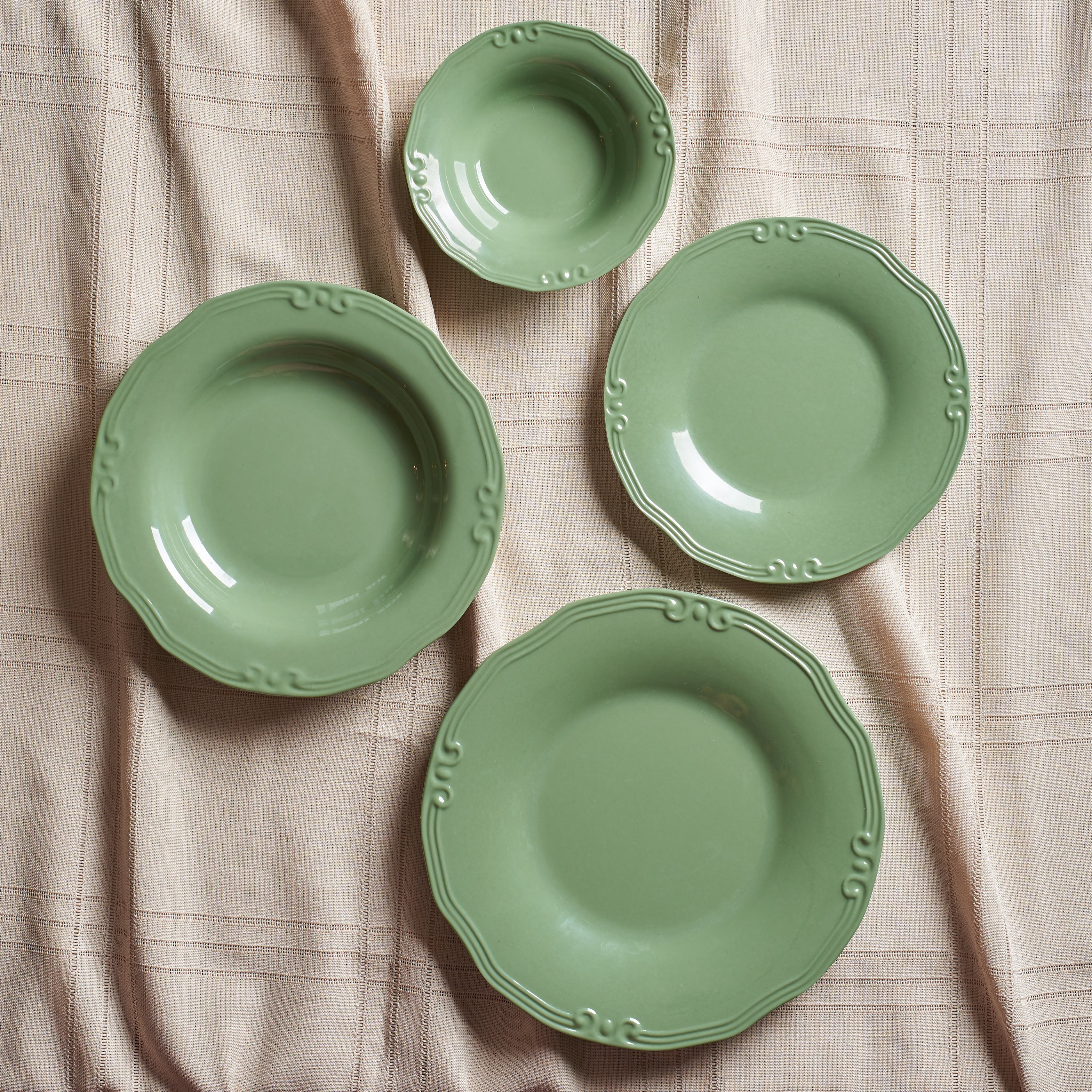 24 PCS Green Florence Set