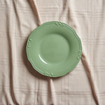 Green Round Serving Platter