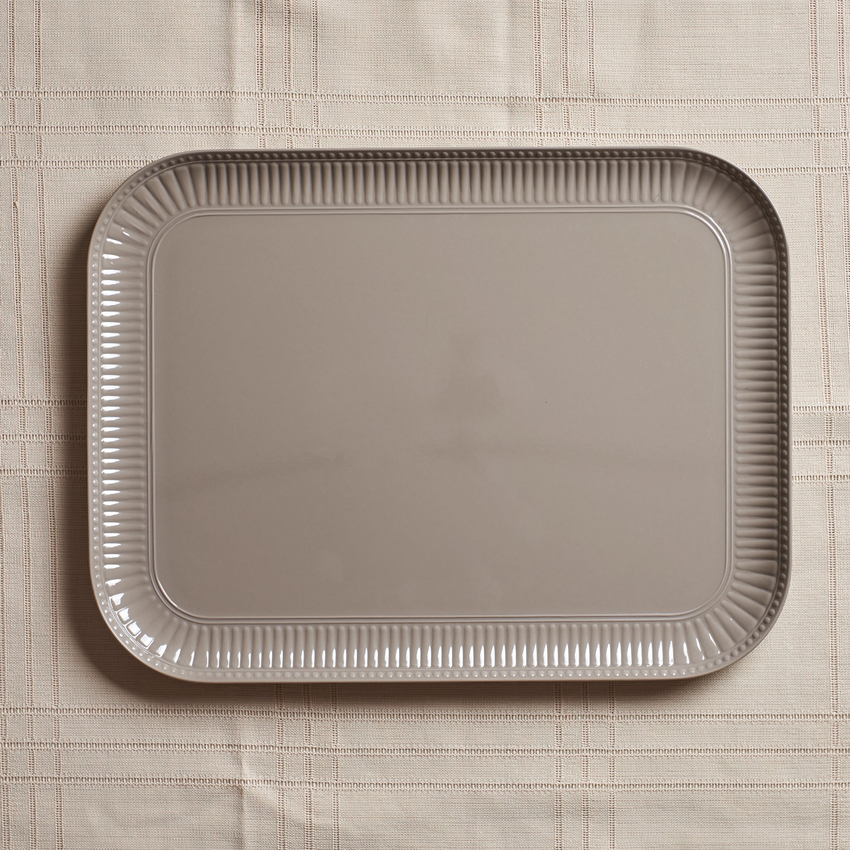 Grey Squared Tray