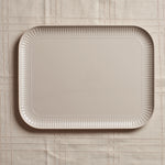 Cream Squared Tray