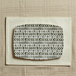 Olive Tribal Rectangle Platter