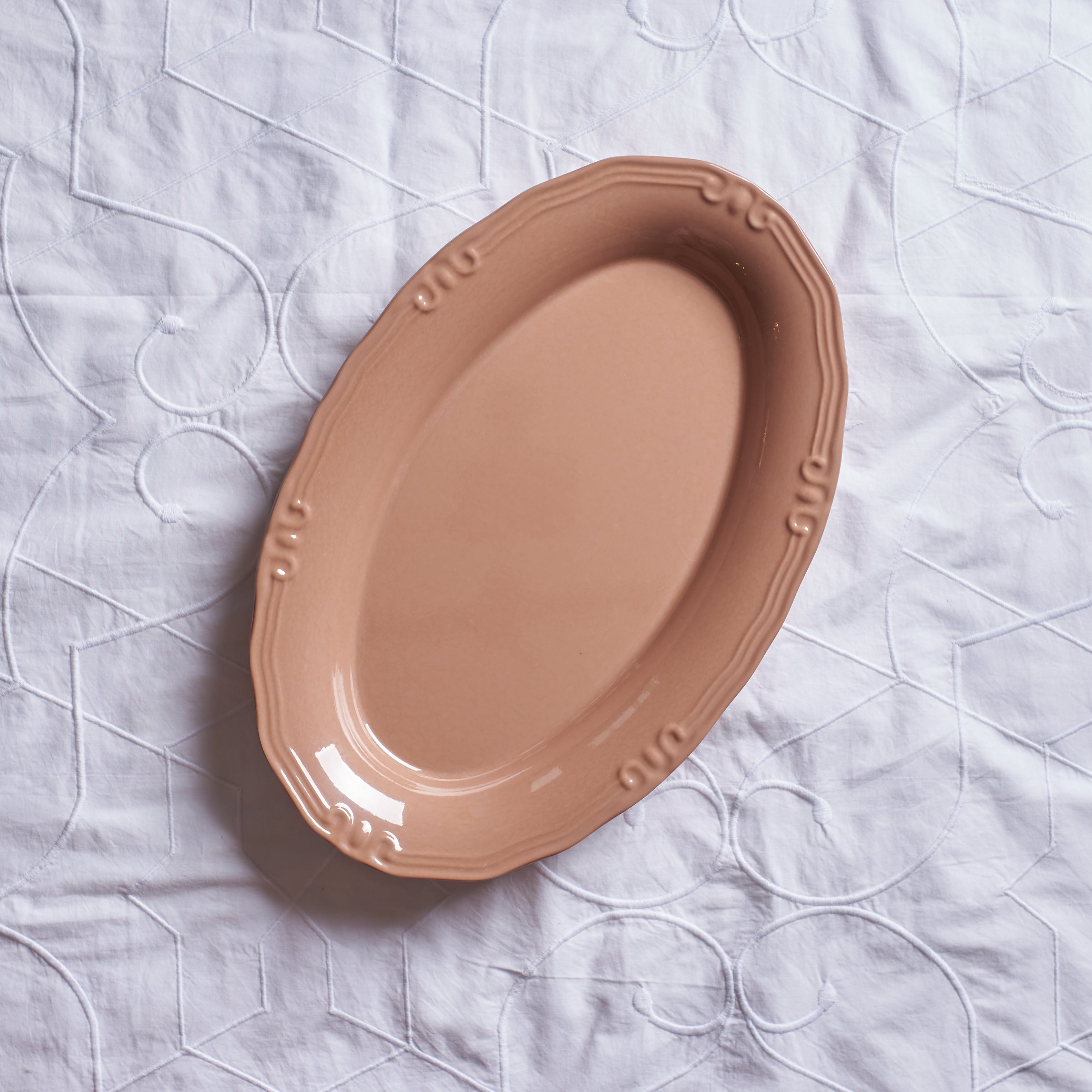 Blush Oval Platter
