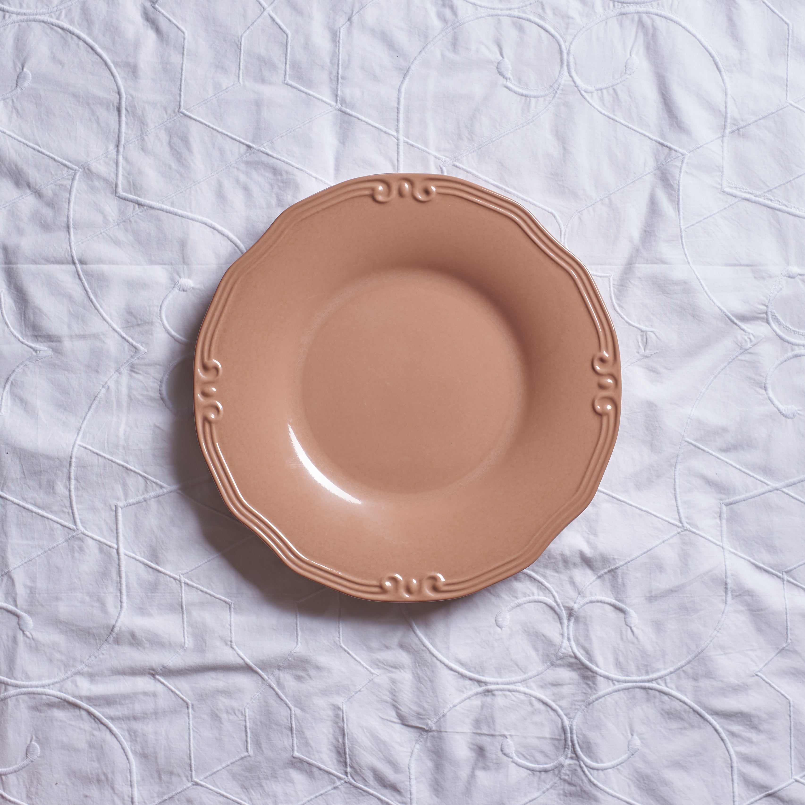 Blush Round Serving Platter